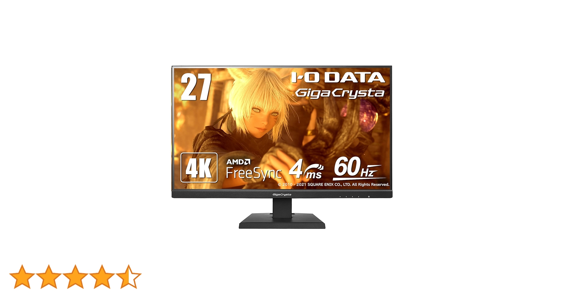 GigaCrysta 4K 27インチ ゲーミングモニター Amazon.co.jp: アイ・オー・データ IODATA ゲーミングモニター 27